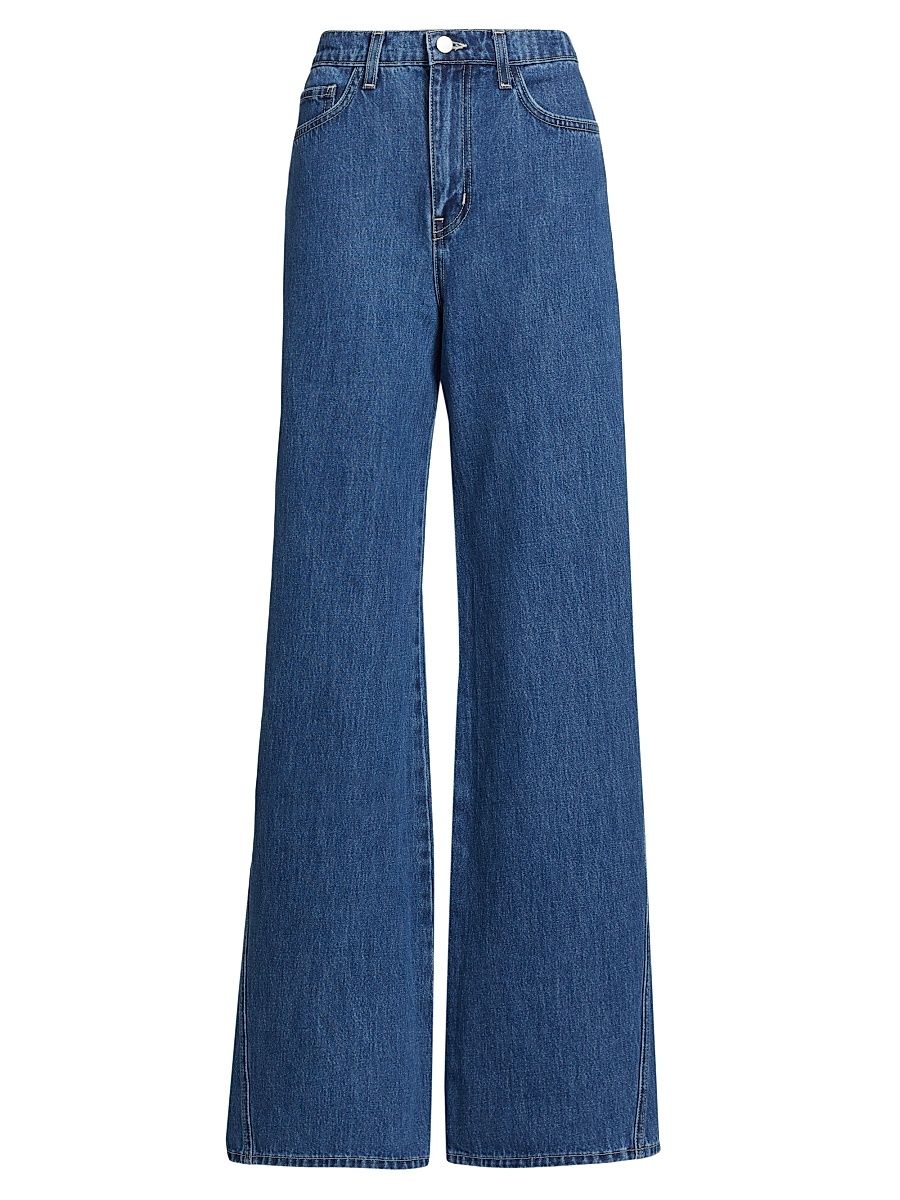 Women's Beau High-Rise Wide-Leg Jeans - Glendora - Size 26