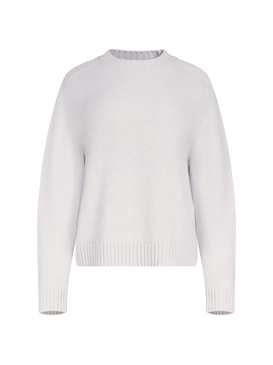 Women's New Jill Cashmere Sweater - Pumice - Size Large
