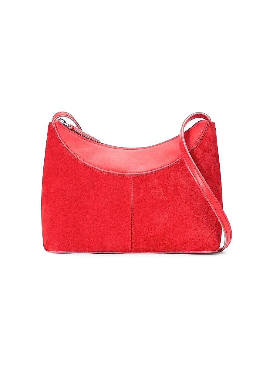 Women's Rowey Leather Crossbody Bag - Red Rose