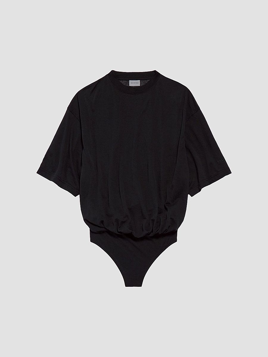 Balenciaga Women's Oversized T-Shirt Body - Black - Size XS