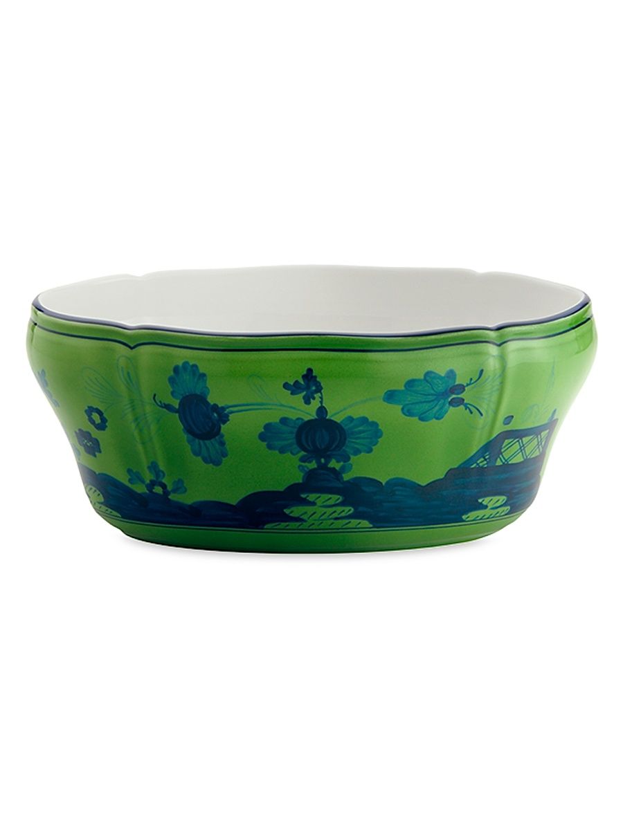 Oriente Italiano Oval Salad Bowl - Citrino