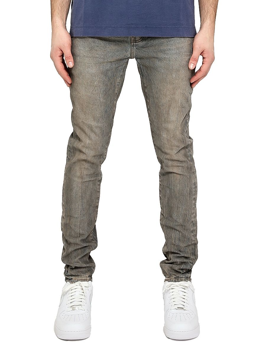 Men's Monterrico Stretch-Cotton Skinny Jeans - Light Indigo - Size 38