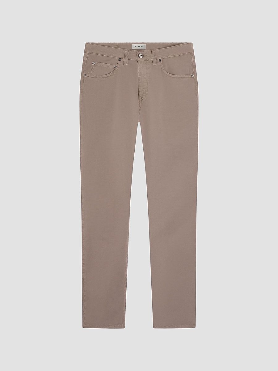 Bugatchi Men's Denim Tapered Jeans - Walnut - Size 30