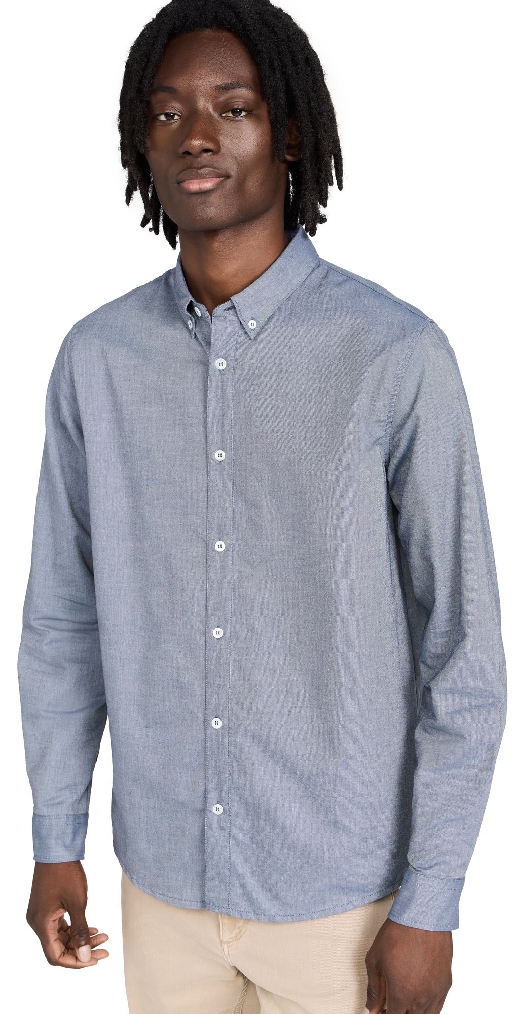 A. P.C. Oxford Button Down Marine XL