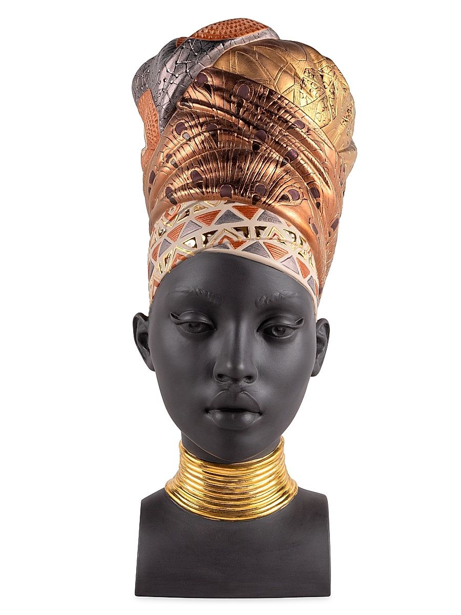 African Soul Porcelain Sculpture