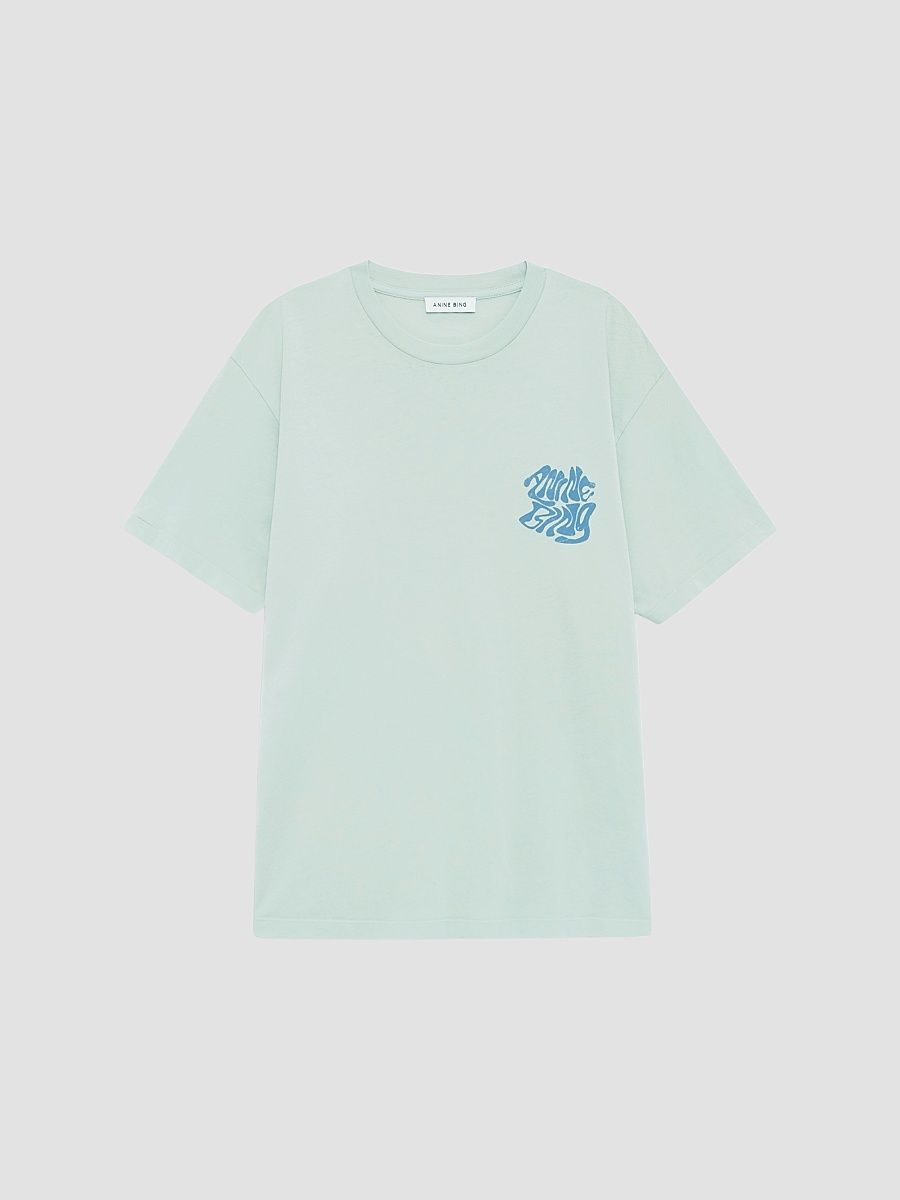 Women's Cade Graphic Cotton T-Shirt - Green - Size Small