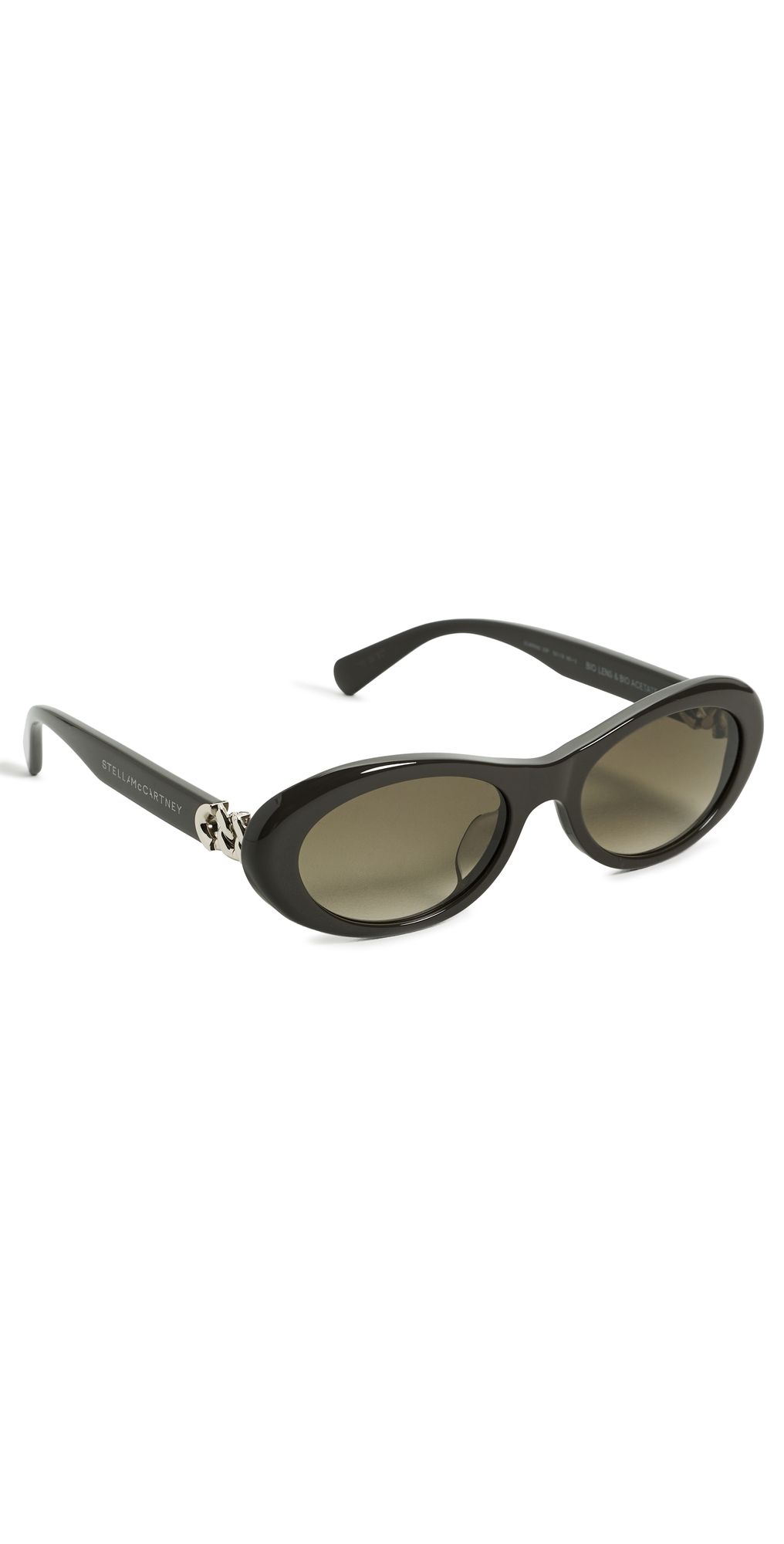 Stella McCartney Falabella Sunglasses Grey/Other/Gradient Green One Size