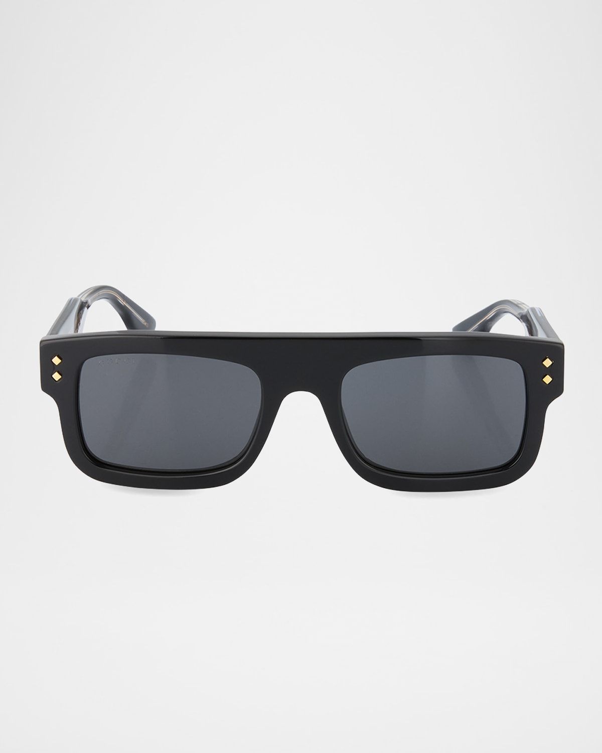 Men & apos;s Rectangle Acetate Sunglasses