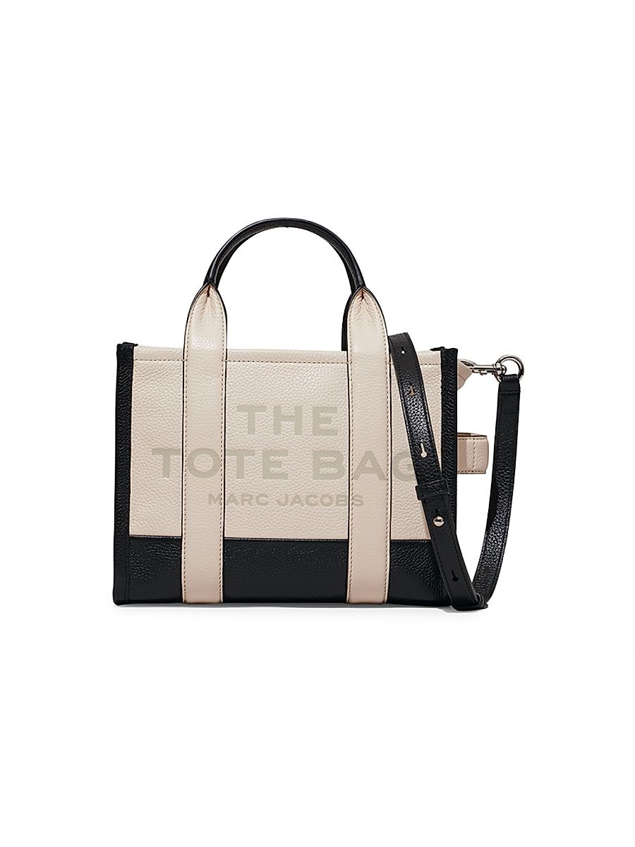 Women's The Colorblock Leather Tote - Ivory Multi