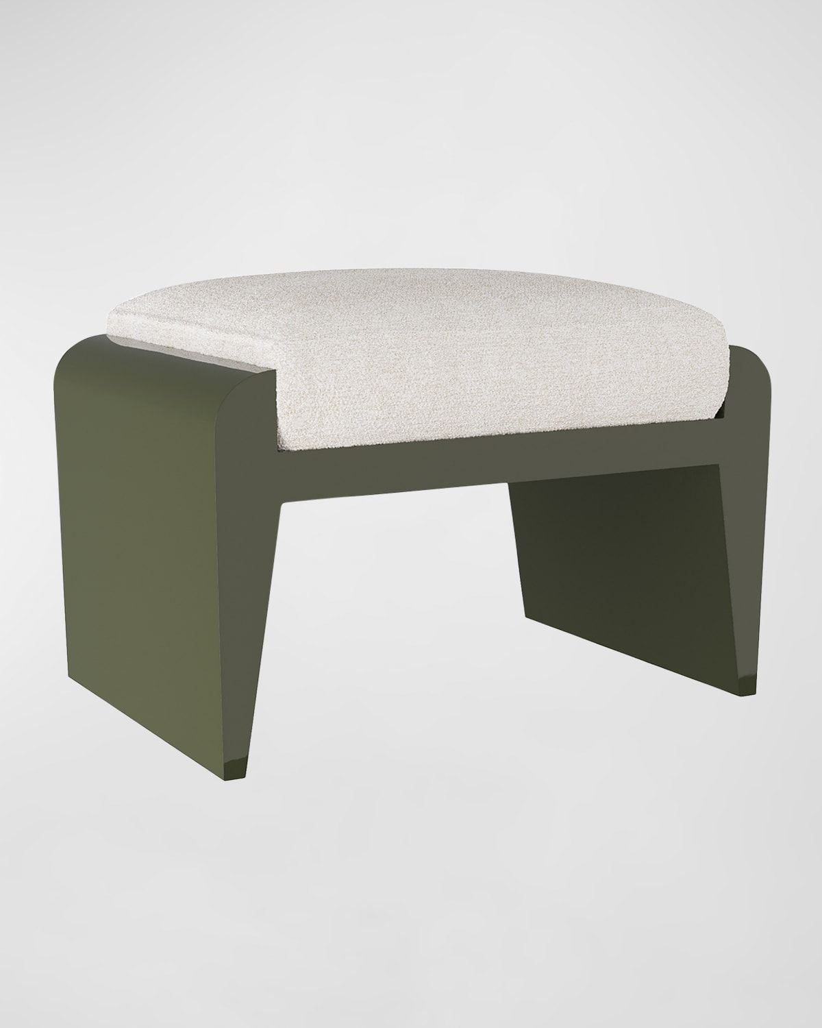 Alanna Boucle Ottoman