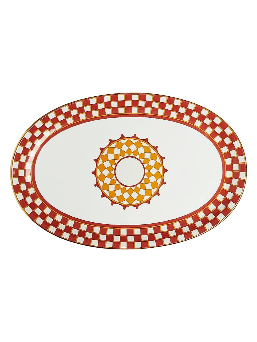 Oval Platter - Apollo Mattone