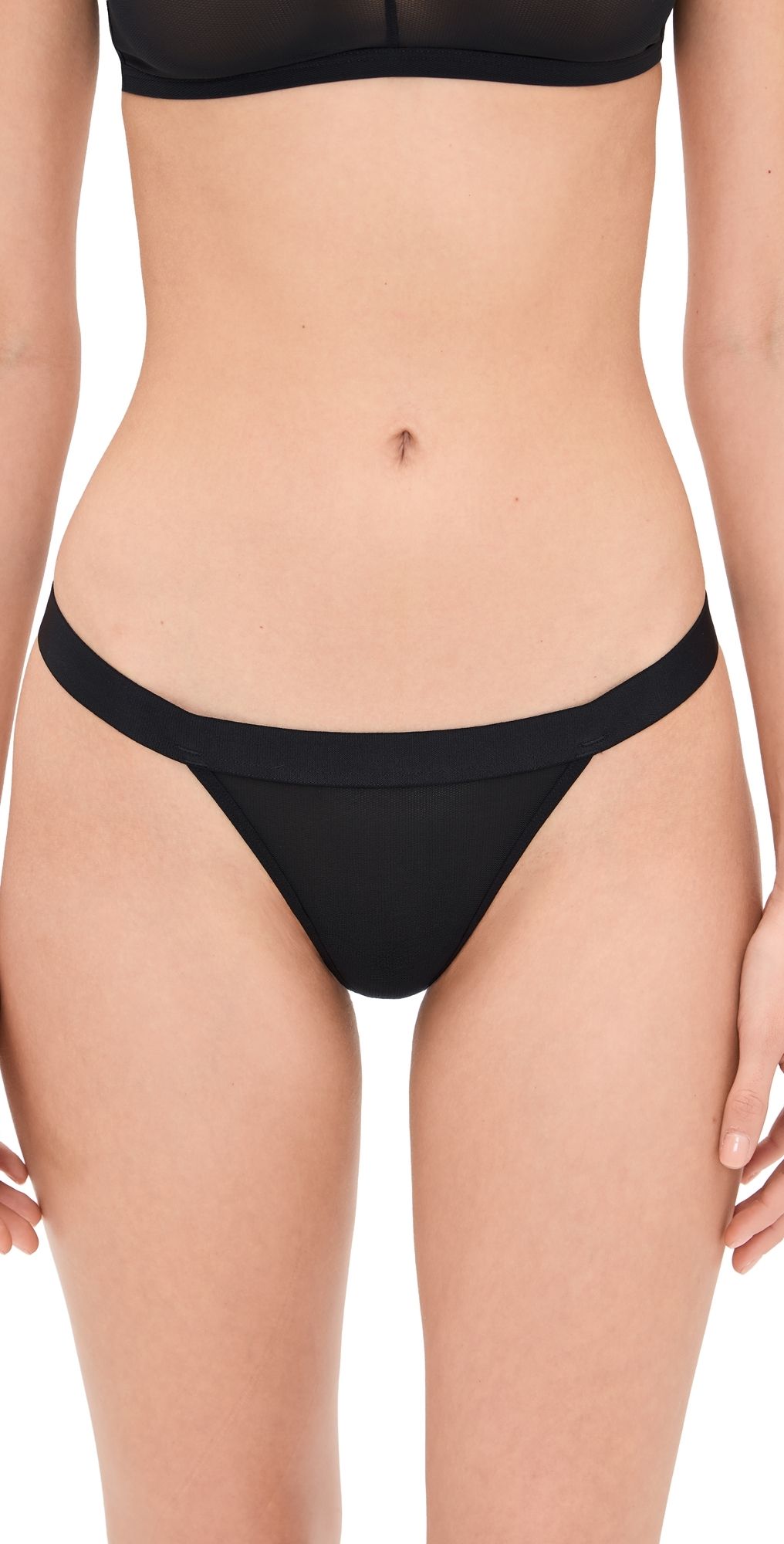 Negative Sieve Thong Black XXL