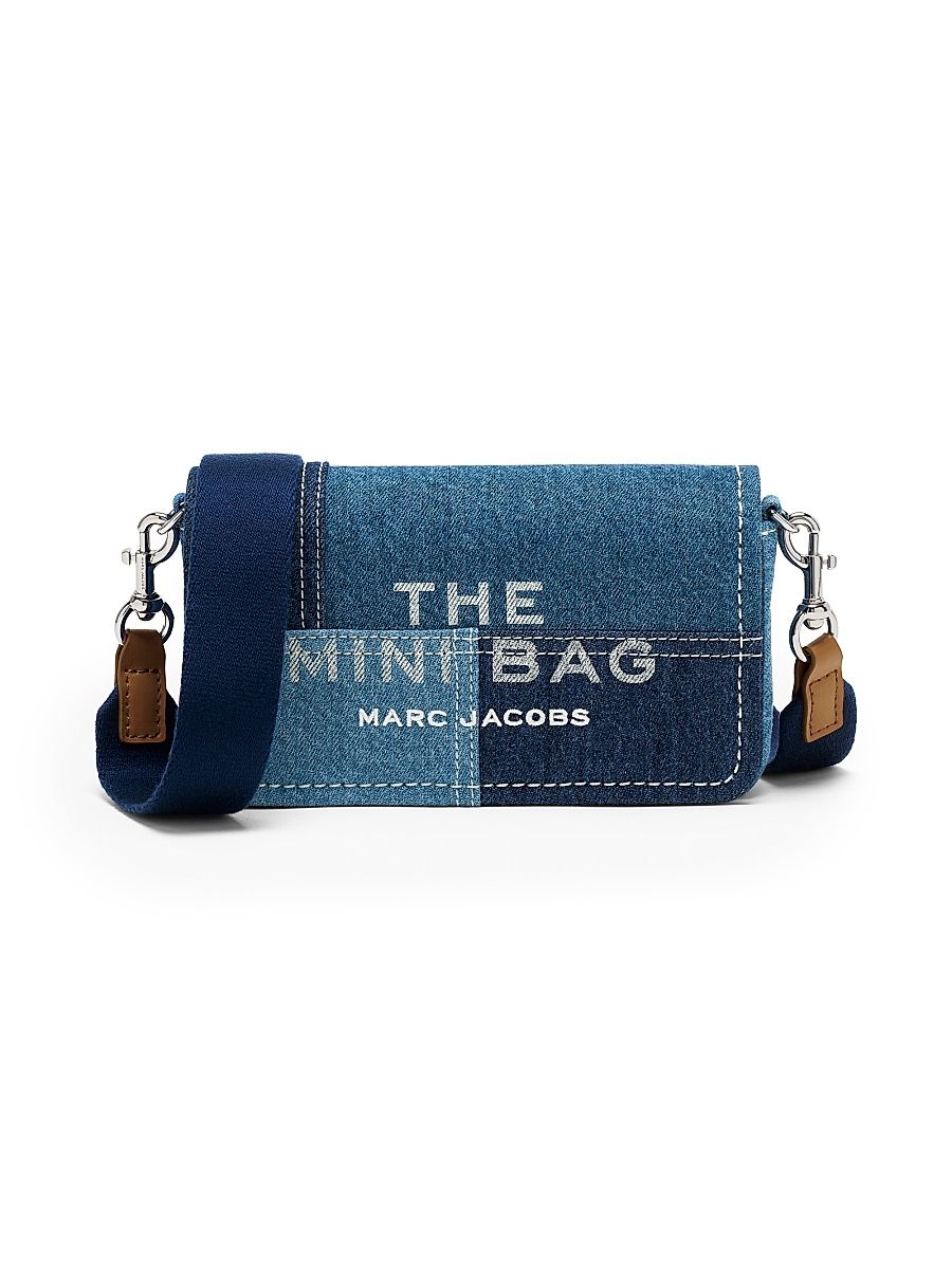Women's The Mini Denim Bag - Blue Denim