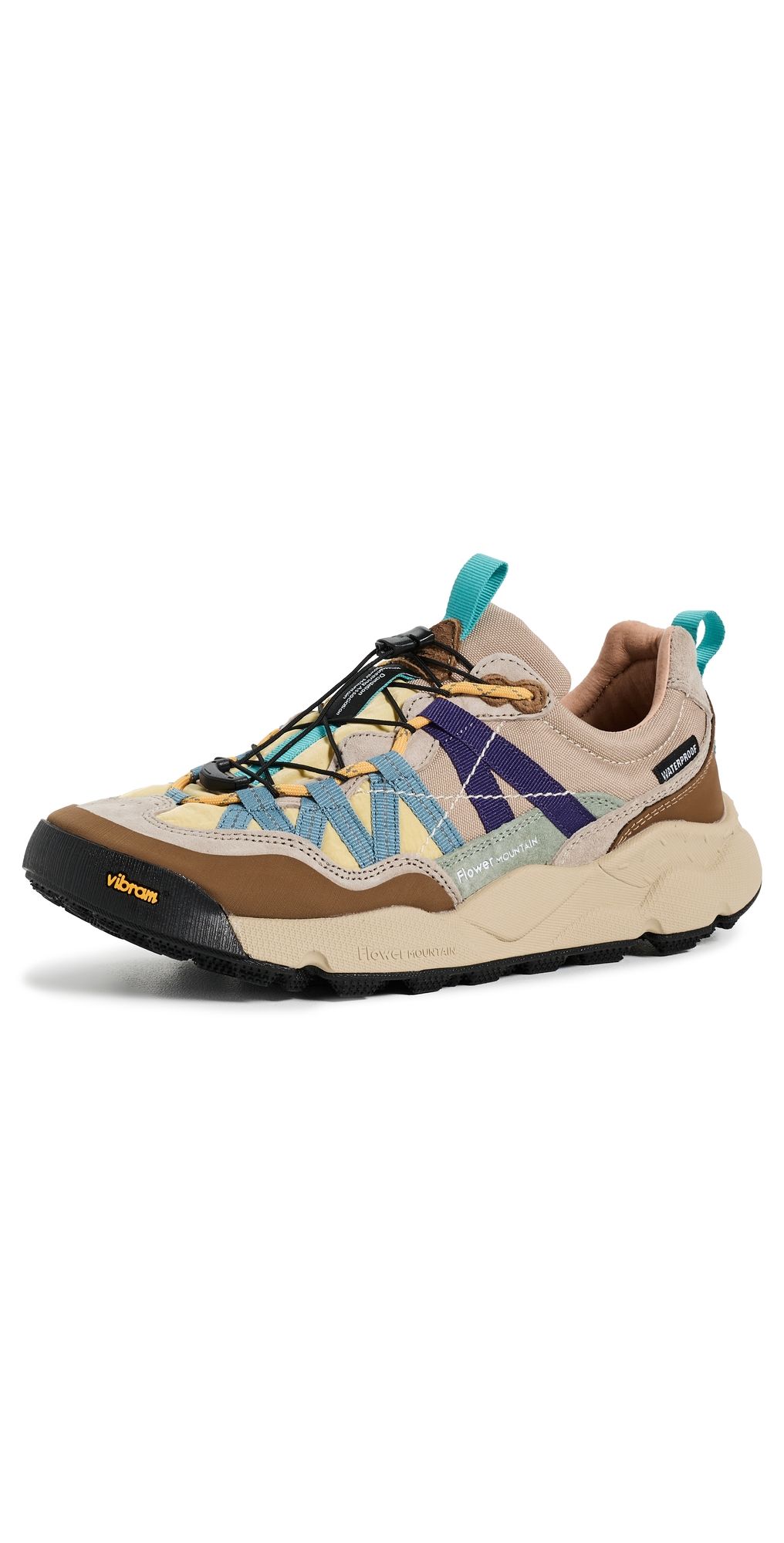 Flower Mountain Iwano 2 Uni Hiking Sneakers Brown/Beige/Taupe 41