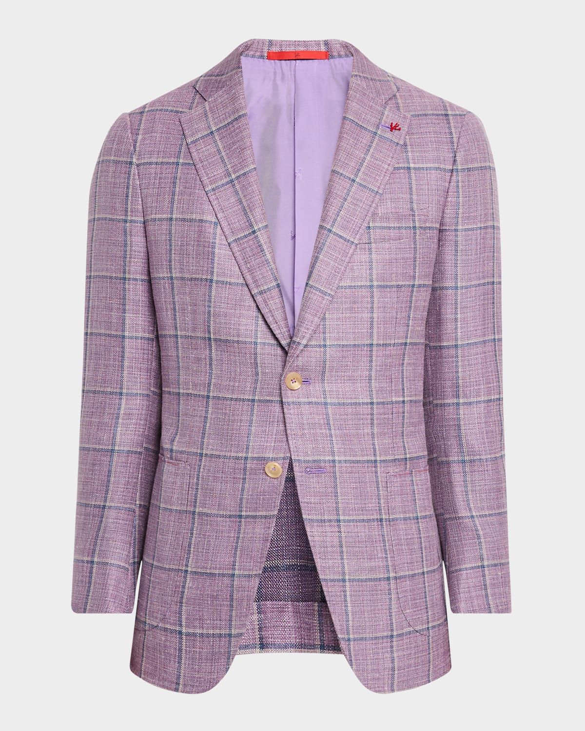 Men & apos;s Windowpane Sport Coat