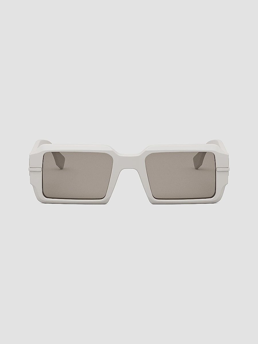 Women's Fendigraphy 52MM Rectangular Sunglasses - Grey