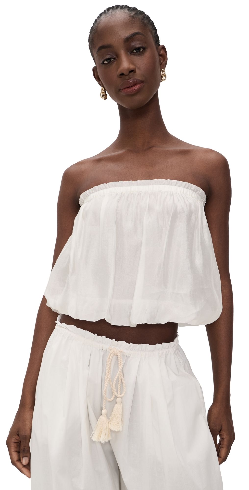 The Garment Gilian Balloon Top Cream 8