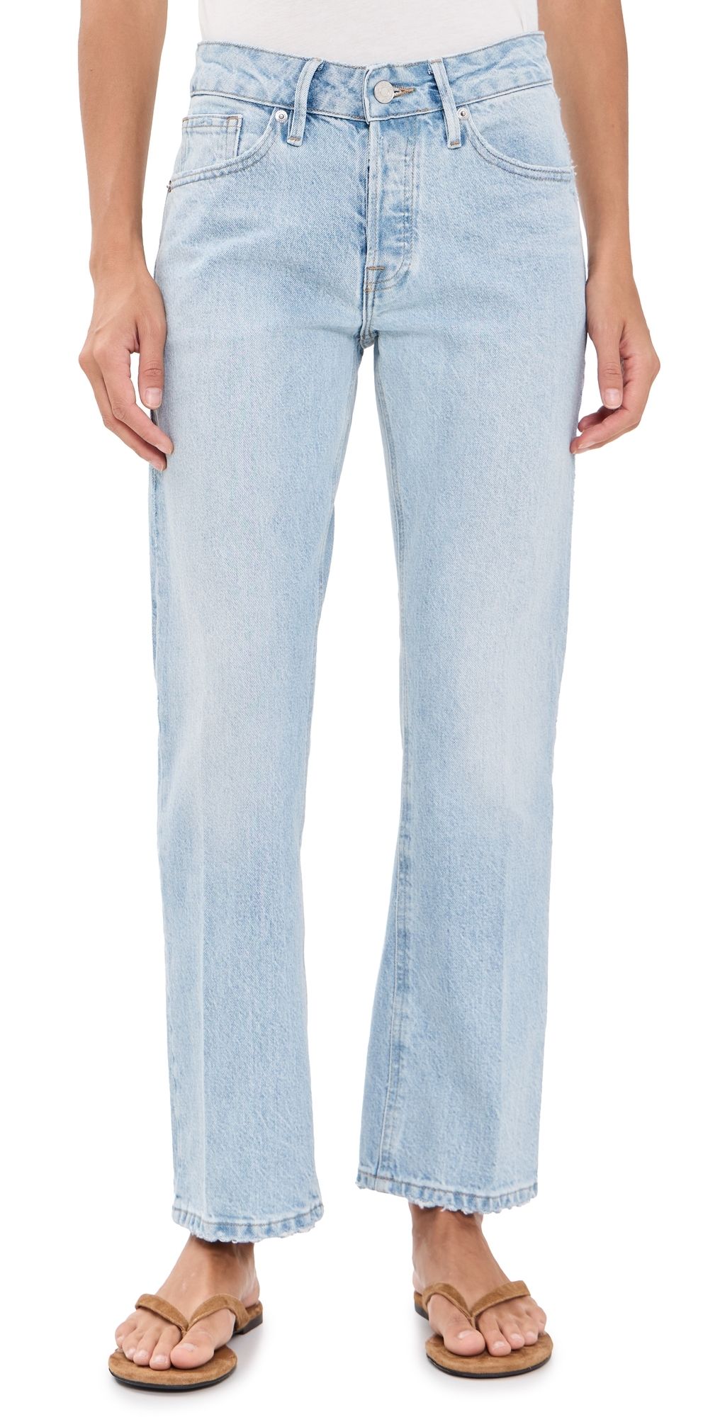 Good American Vintage Straight Ankle Jeans Indigo1220 2