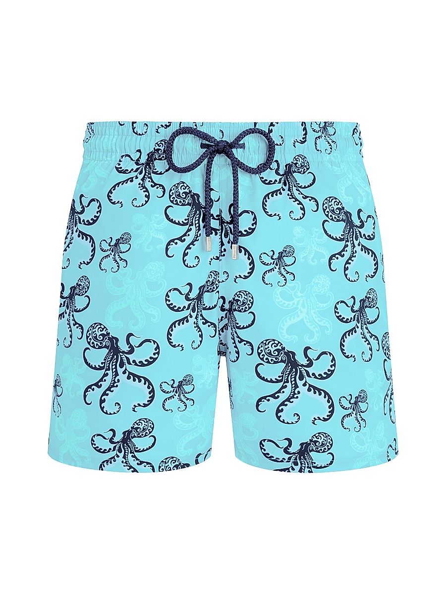 Men's Octopus Swim Shorts - Bora Bora - Size Medium