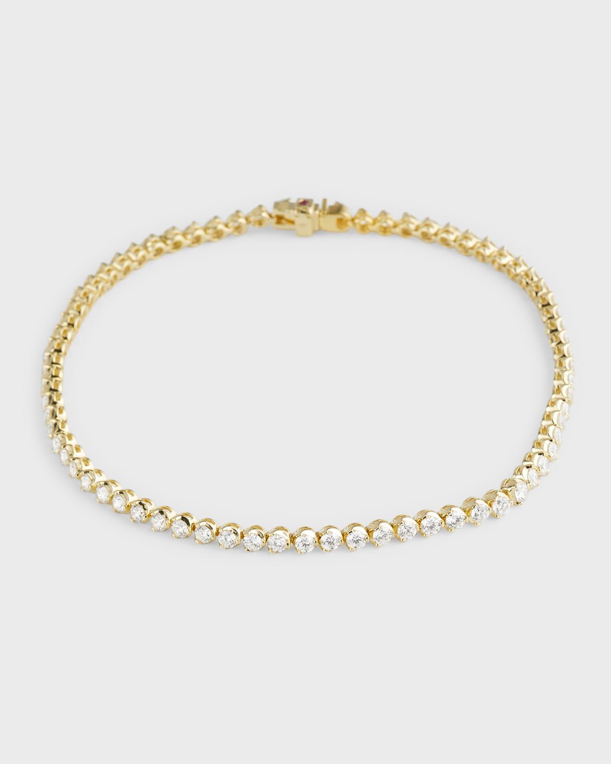 18K Gold Diamond Tennis Bracelet