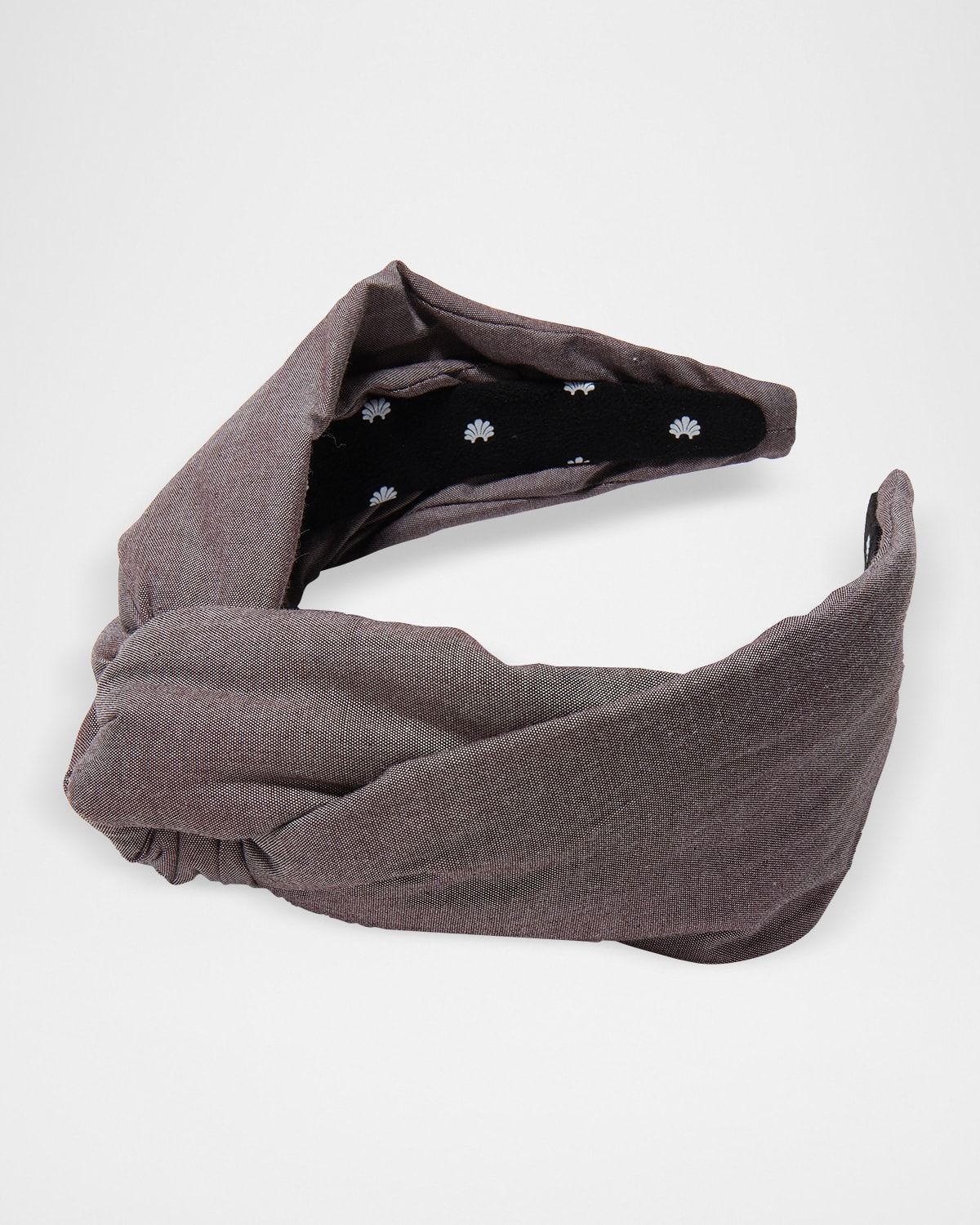 Greta Knotted Cotton Headband