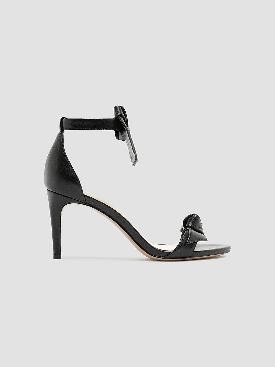 Alexandre Birman Women's Clarita 75MM Leather Sandals - Black - Size 6