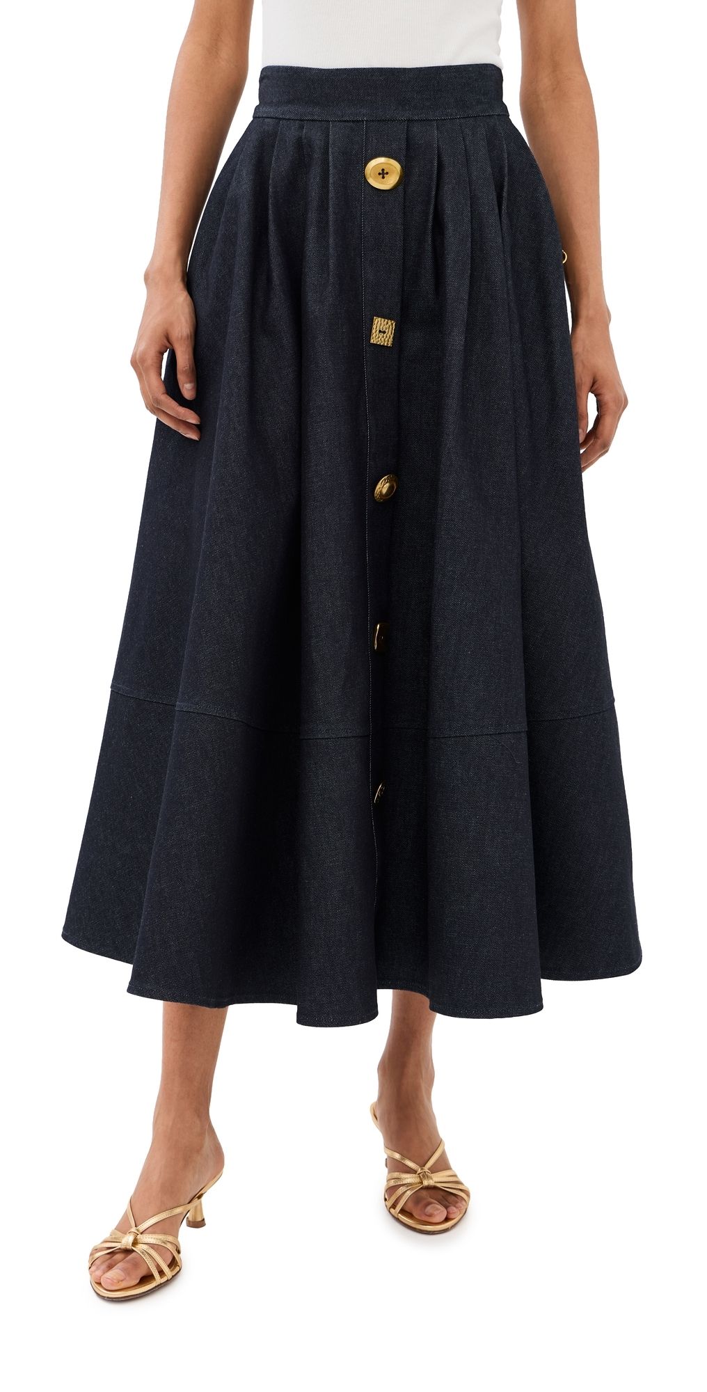 FRANÇOISE Joe Denim Skirt Indigo 40