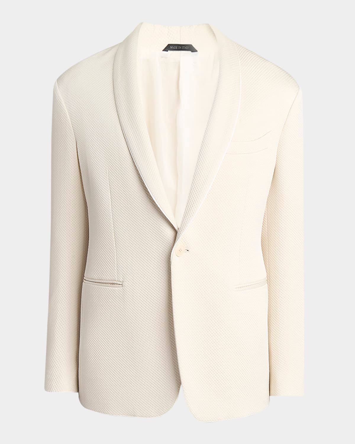 Men & apos;s Honeycomb Shawl Sport Coat