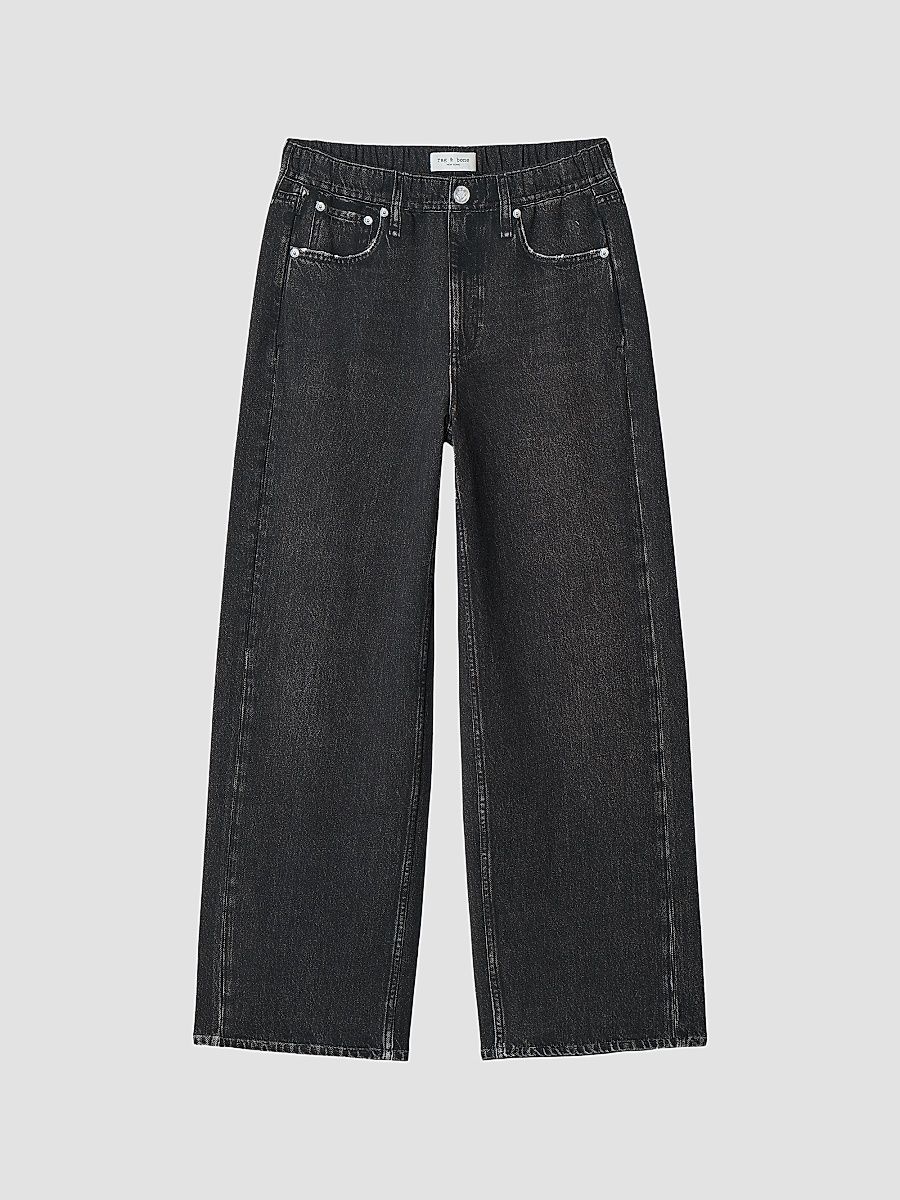 Women's rb Miramar Wide-Leg Ankle Jeans - Belmont - Size Large