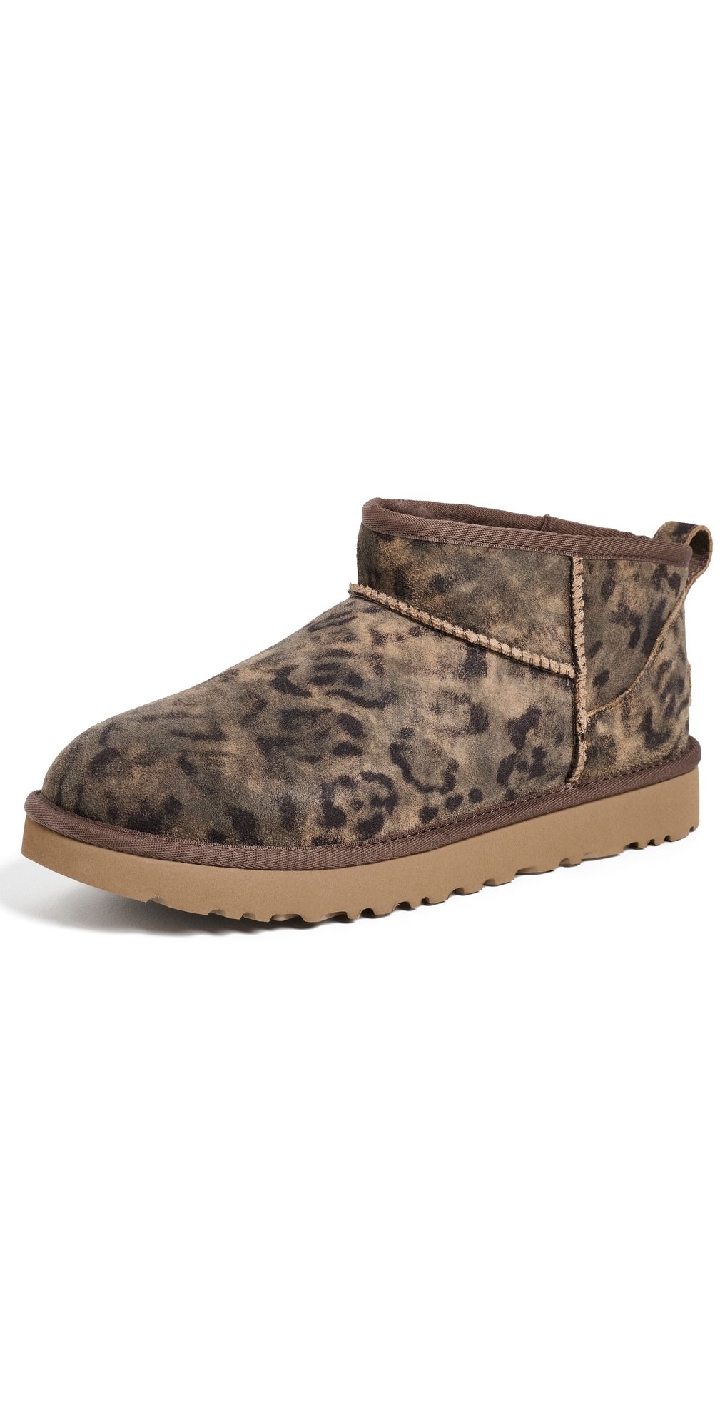 UGG Classic Ultra Mini Spotted Boots Chestnut 6
