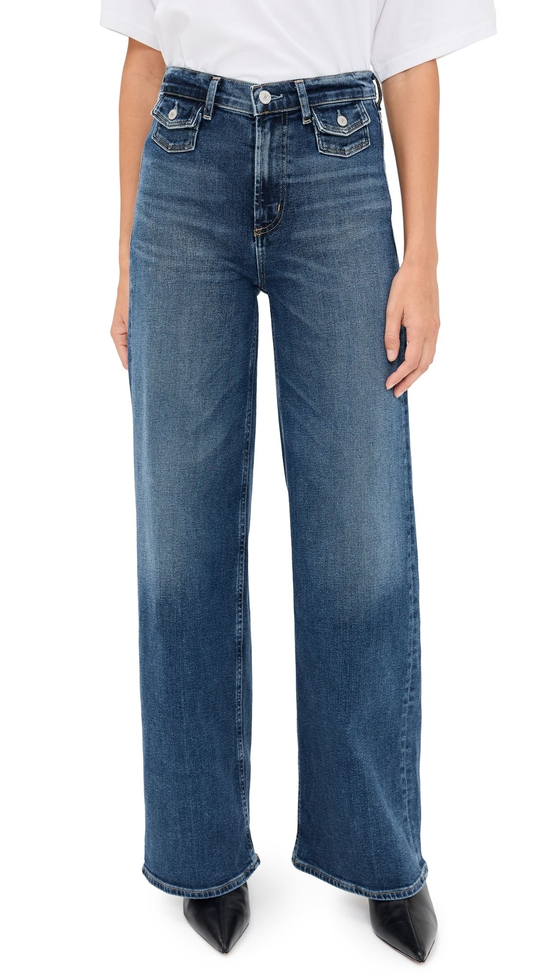 Citizens of Humanity Issy Wide Leg Jeans Sarai 27