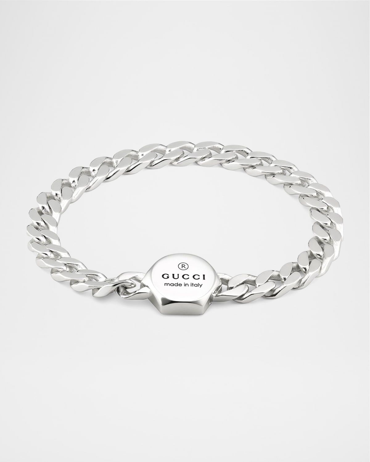 Men & apos;s Gucci Trademark Curb Chain Bracelet