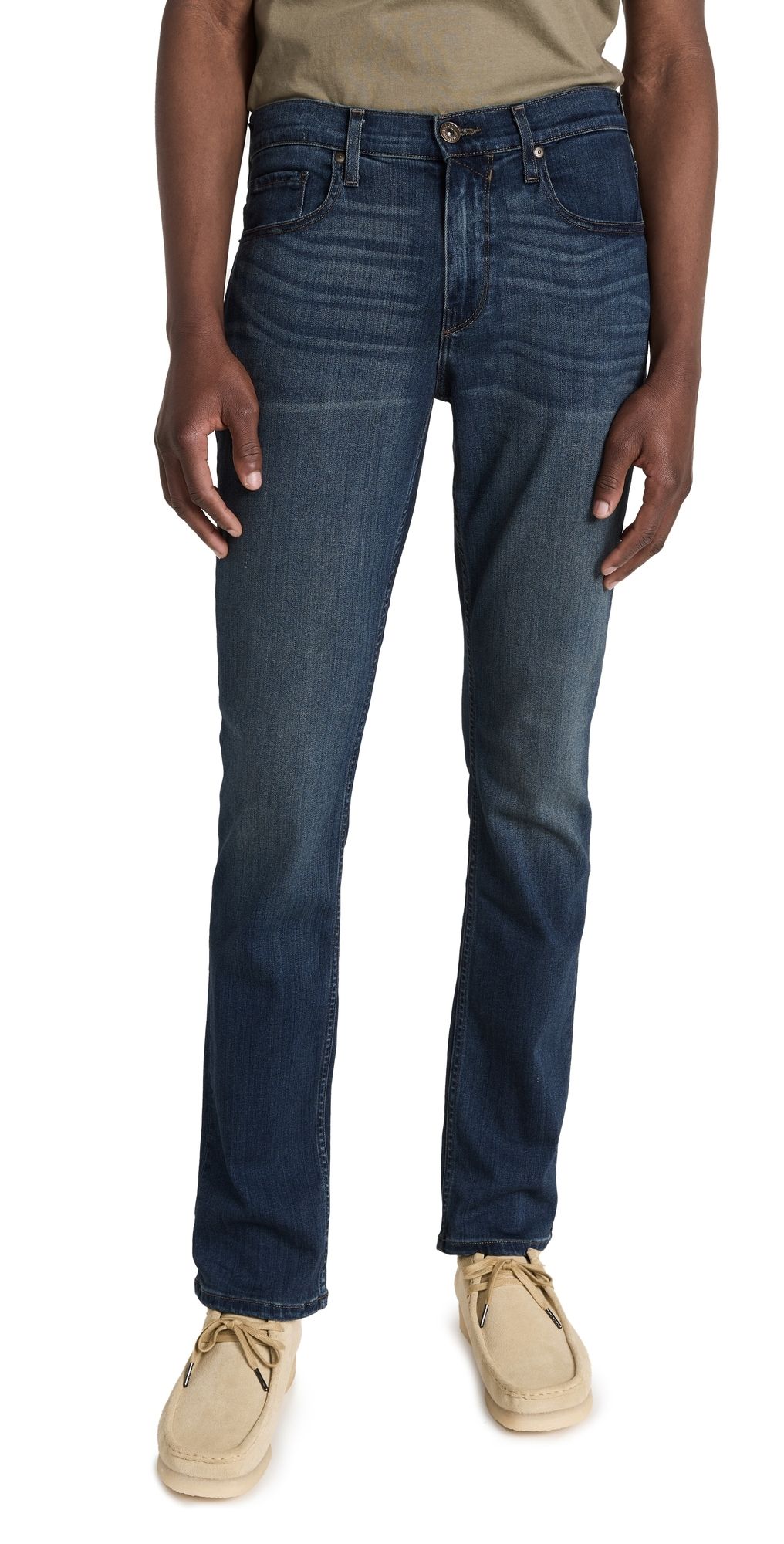 PAIGE Federal Transcend Slim Straight Jeans Blakely 29
