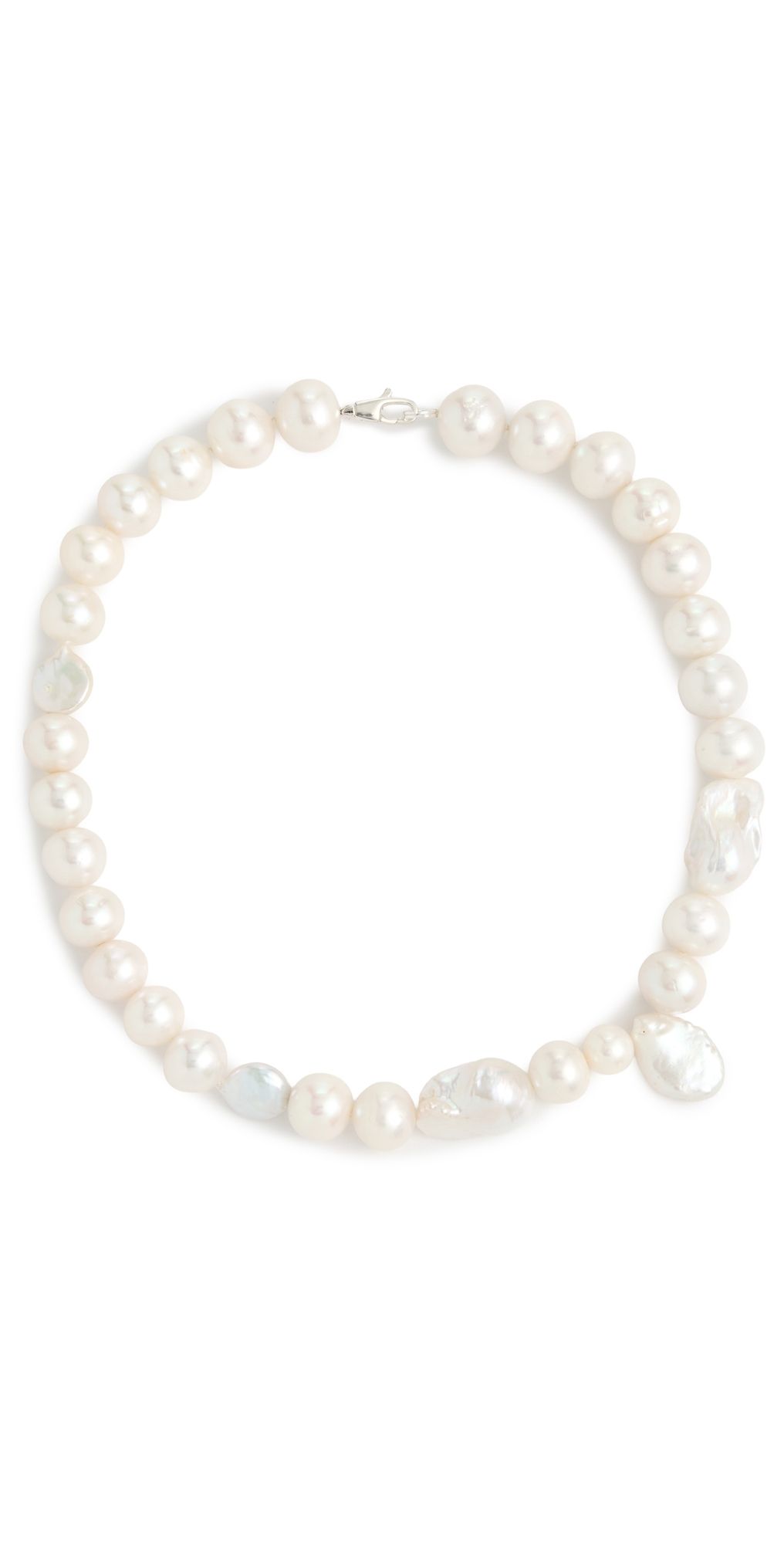 SHASHI Chantily Necklace Pearl One Size