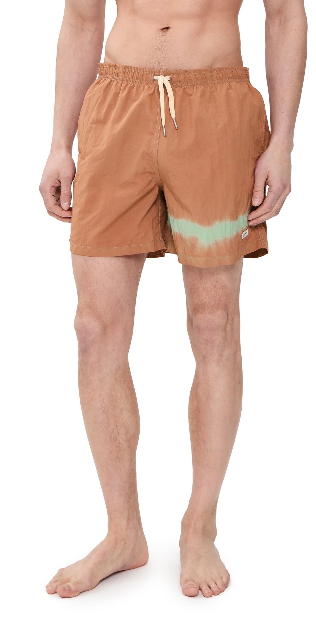 Bather Caeterpillar x Bather Overdyed Swim Trunks 5.5 Madder Blue L