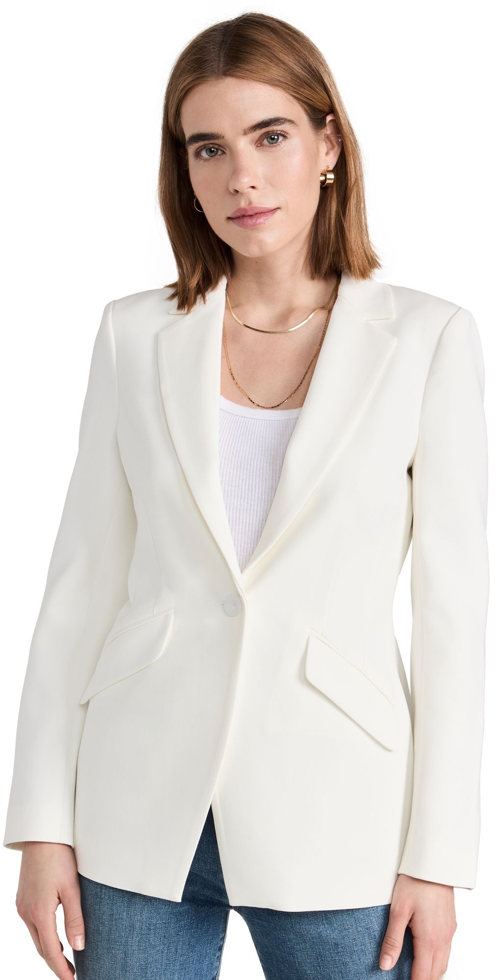 Favorite Daughter The Favorite Blazer Ivory L
