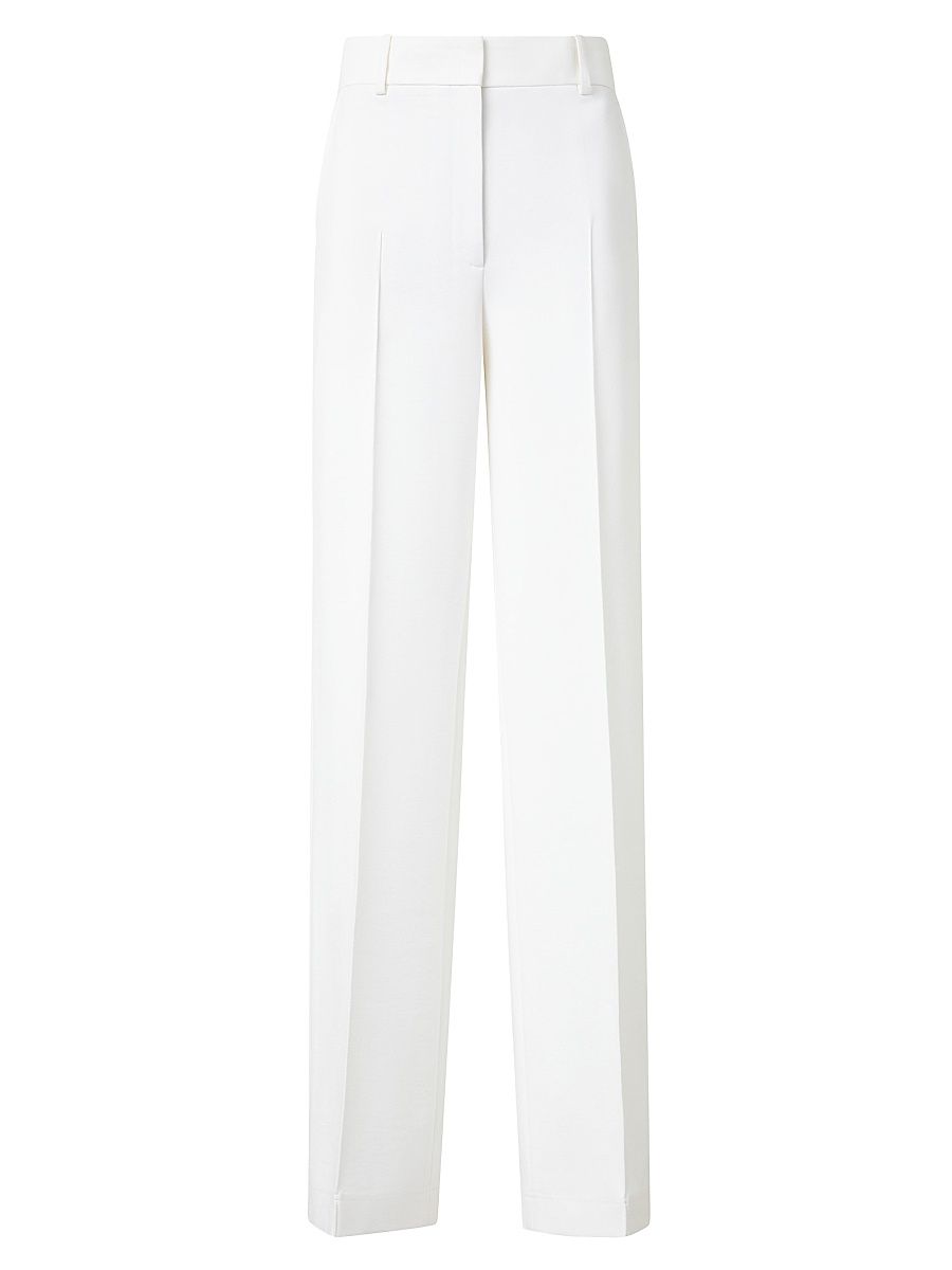 Women's Chiaro Straight Maxi Pants - Cream - Size 14