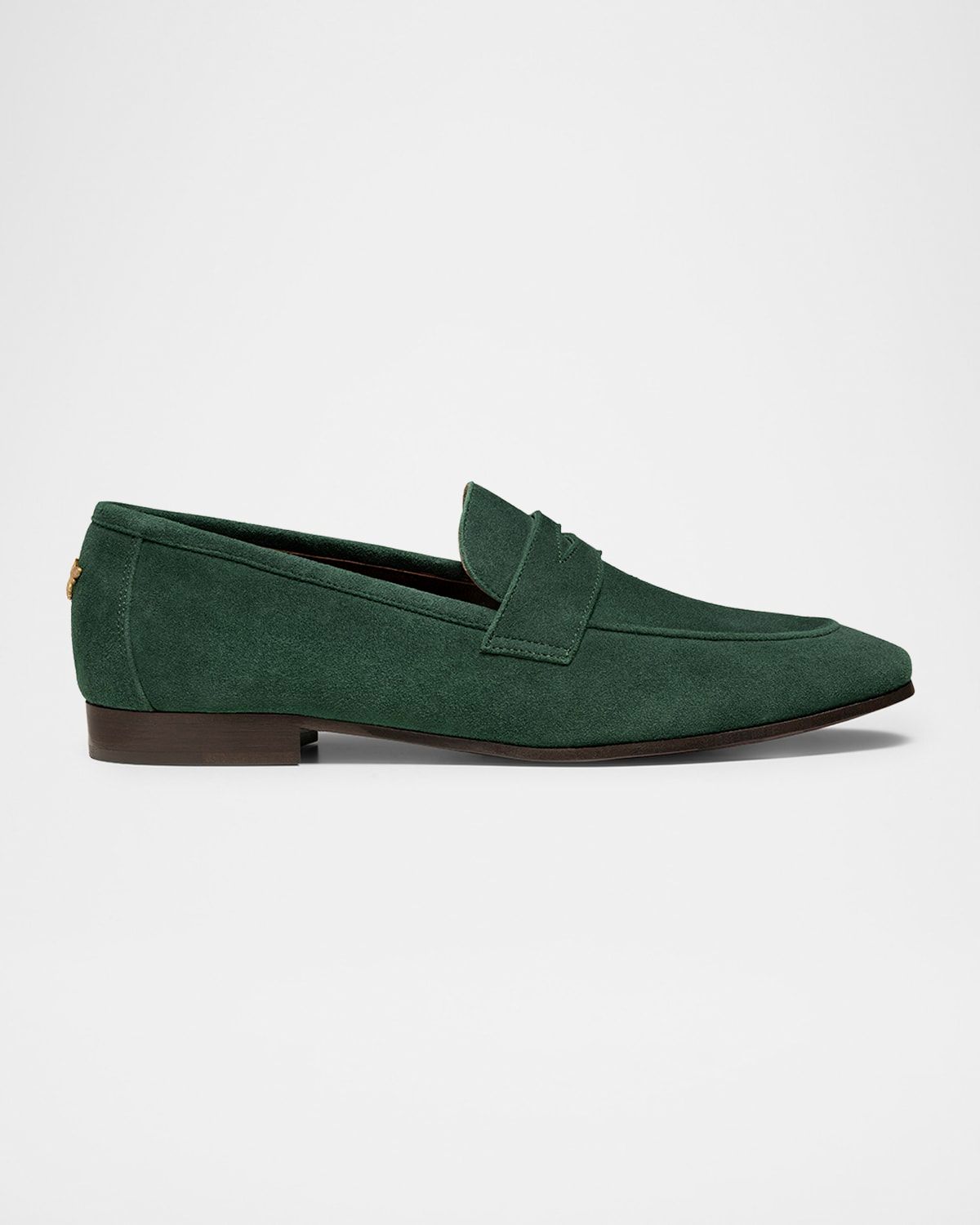 Suede Penny Loafers