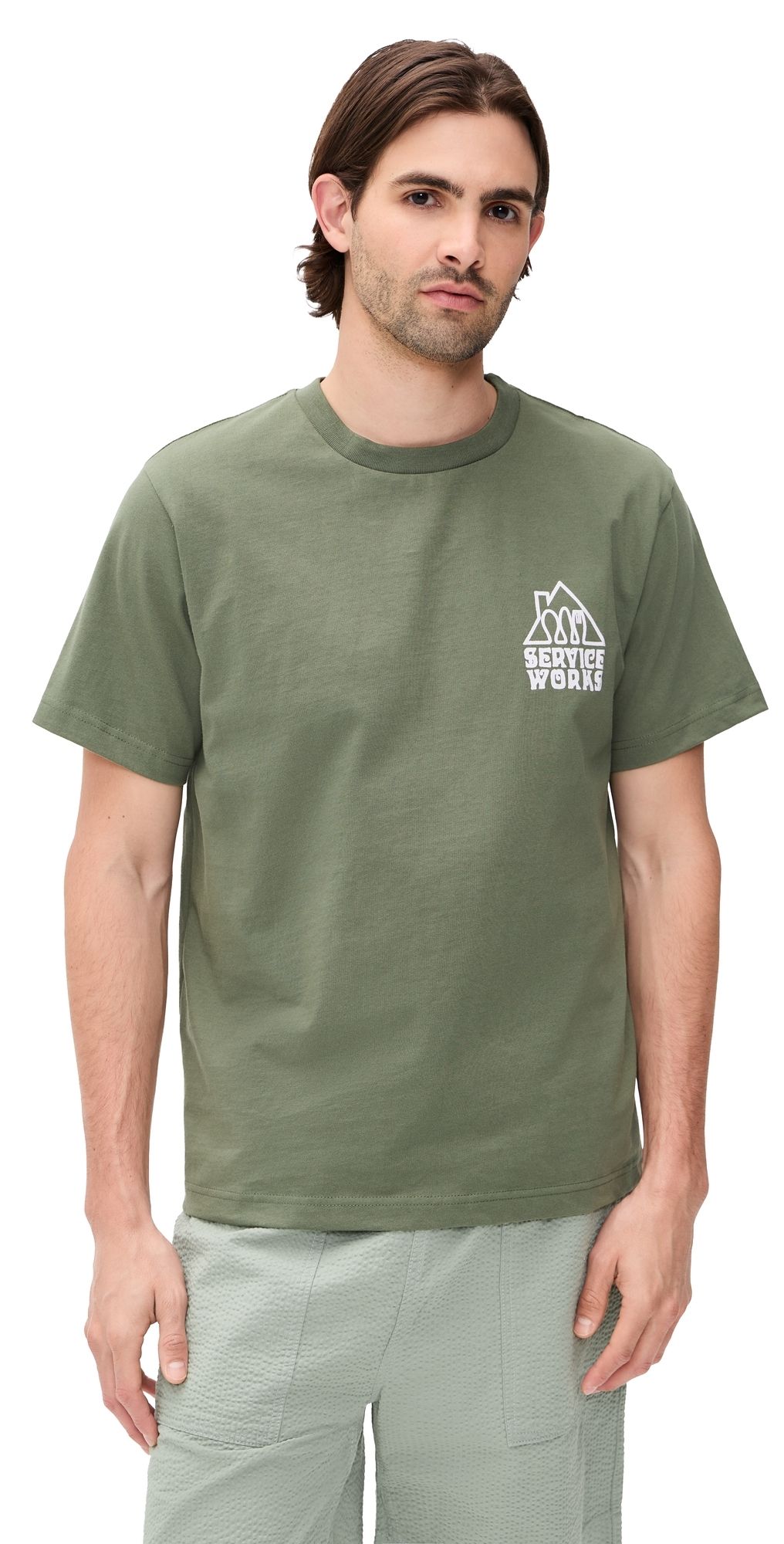 Service Works Home Comforts Tee Olive M