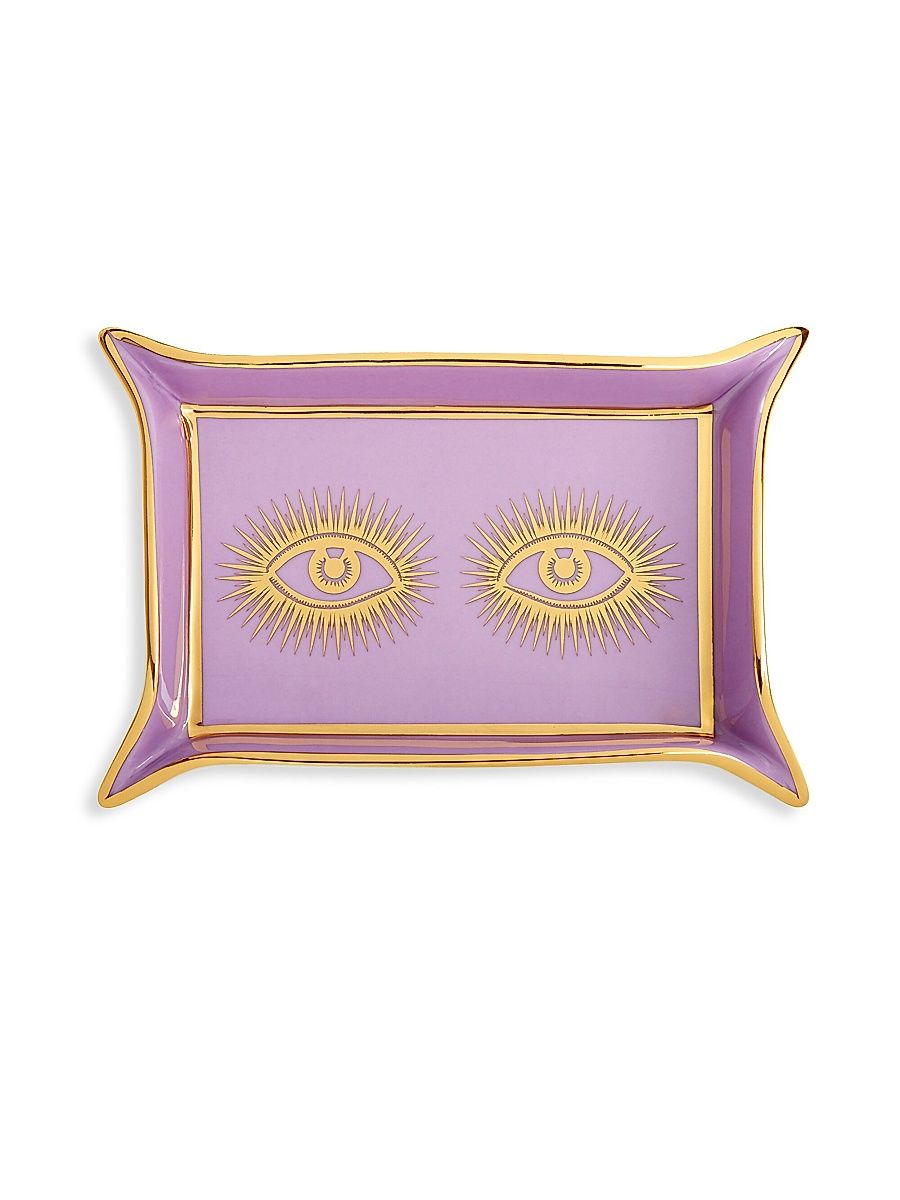 Eyes Valet Tray - Purple
