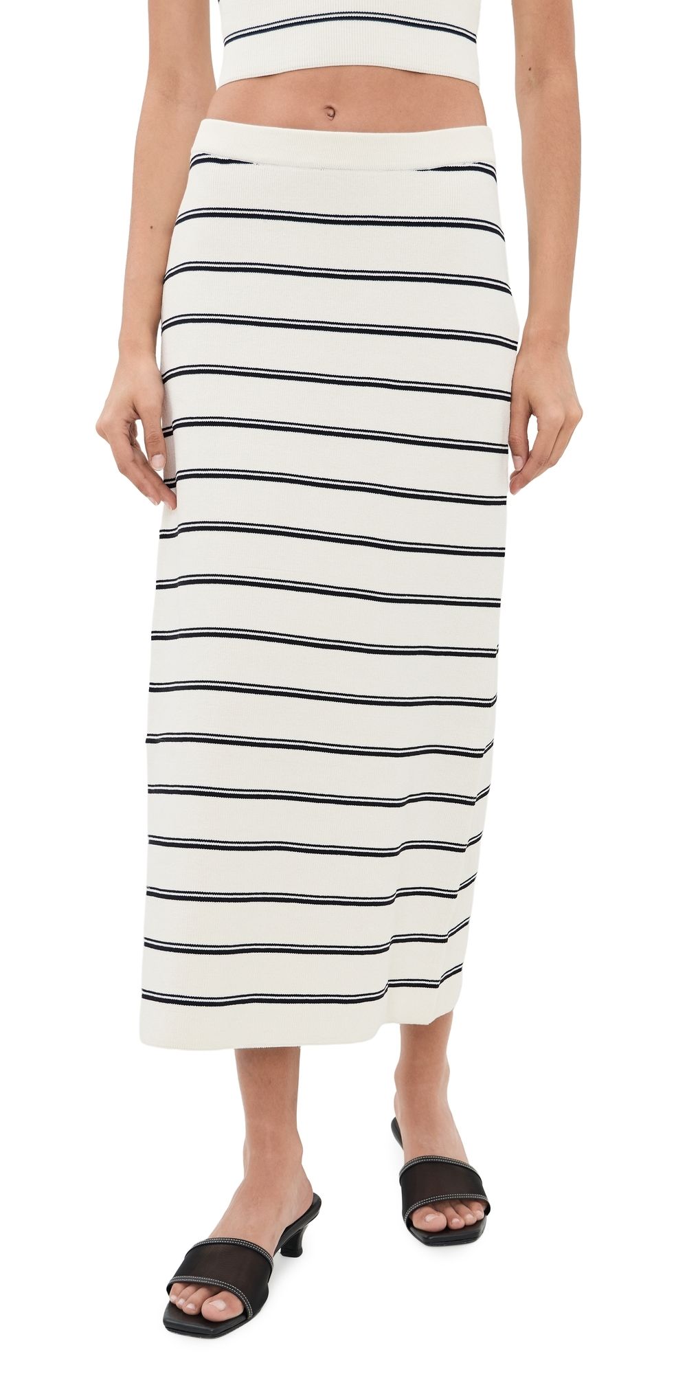 LSPACE Ravello Skirt Mykonos Stripe M