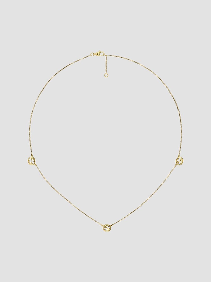 Gucci Women's Gucci Interlocking 18K Yellow Gold Chain Necklace - Yellow Gold
