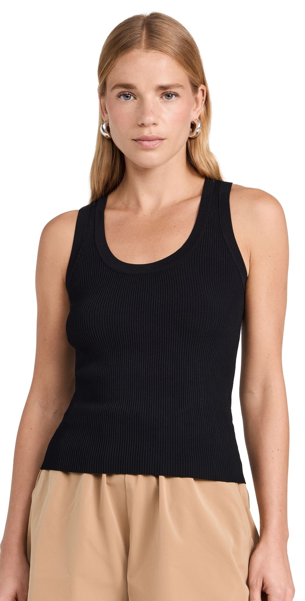 Nothing Please Estefania Tank Black XS