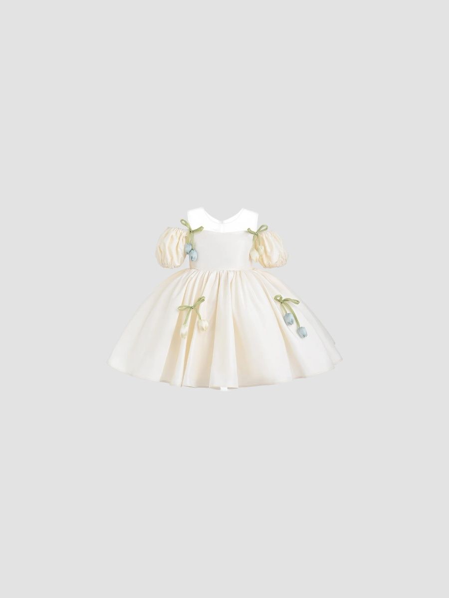 Tulleen Girl's Little Girl's and Girl's Zafira Dress - Ivory - Size 1