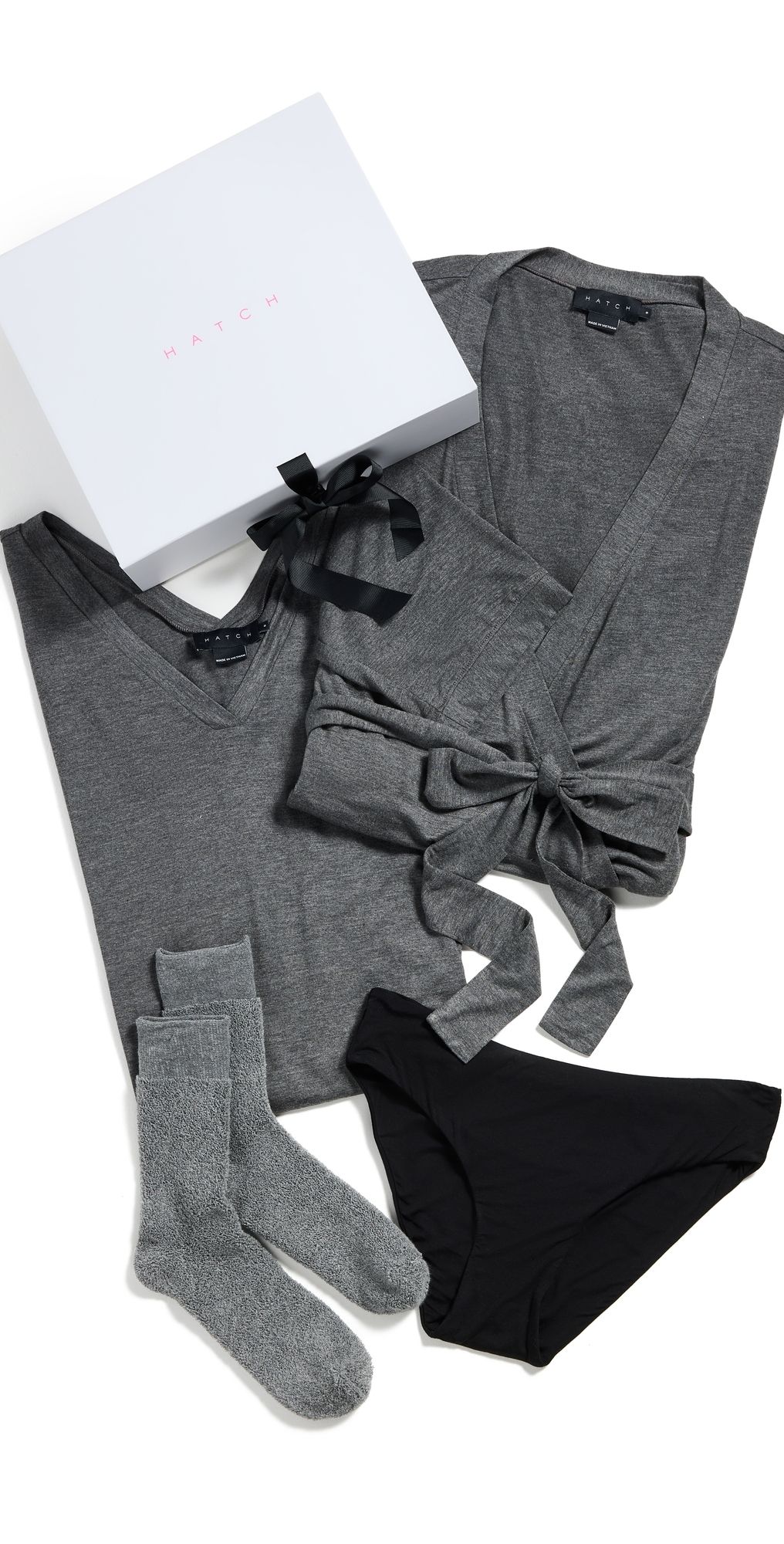 HATCH Hatch-To-Hospital Maternity Box Charcoal L