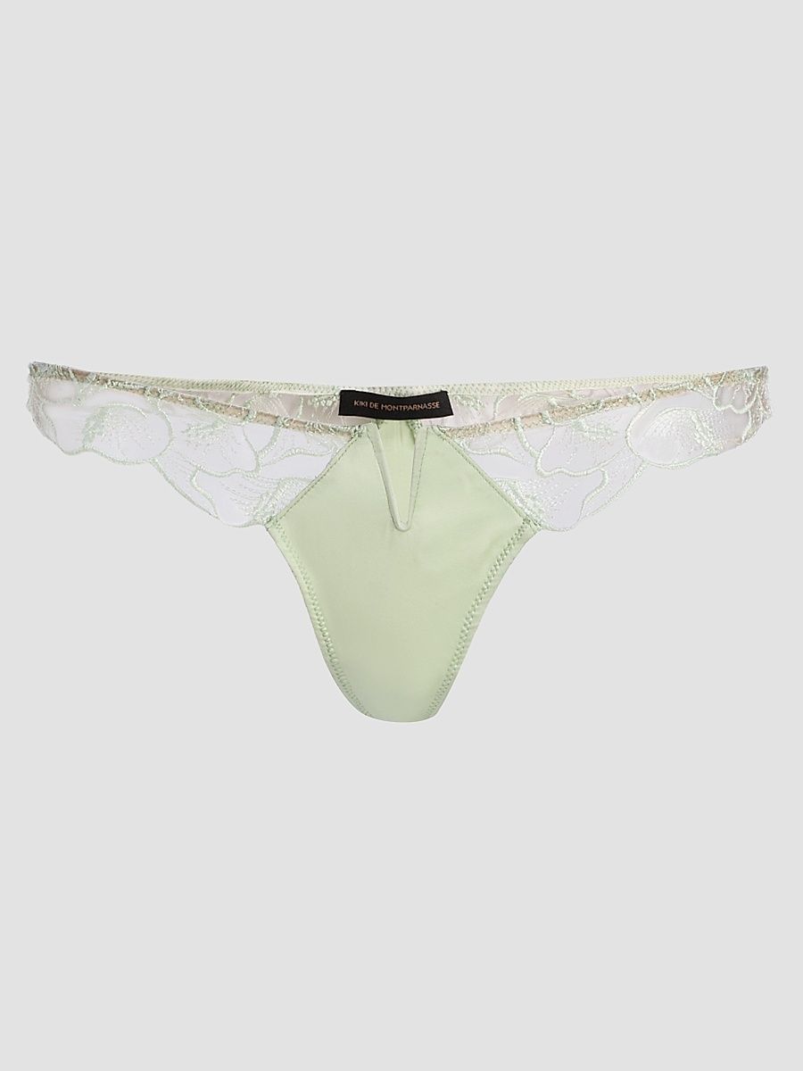 Women's Calla Lily Thong - Menthe - Size XS