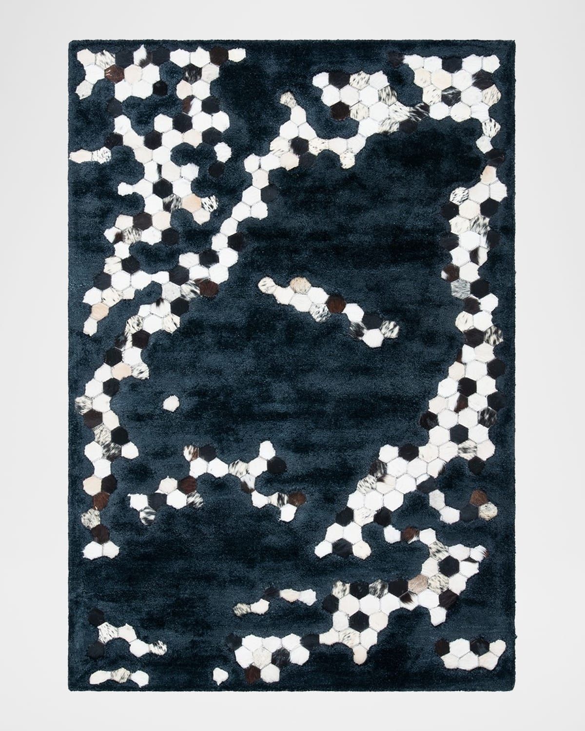 Burris Hand-Tufted Rug, 4 & apos; x 6 & apos;