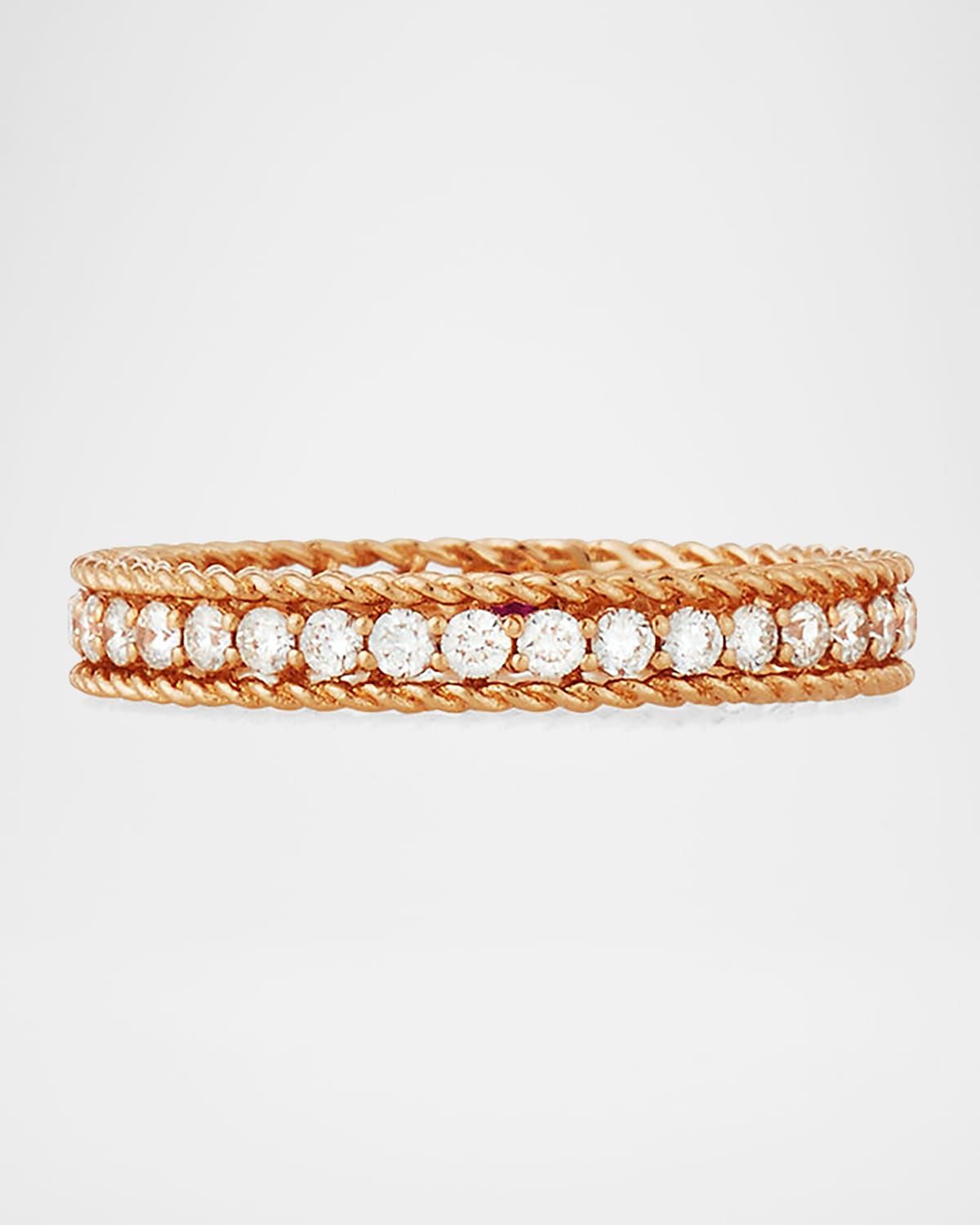 18K Gold Princess Diamond Ring