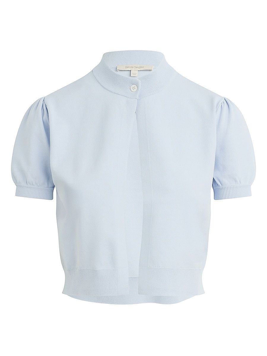 Women's The Cecilia One-Button Cardigan - Sky Blue - Size XS