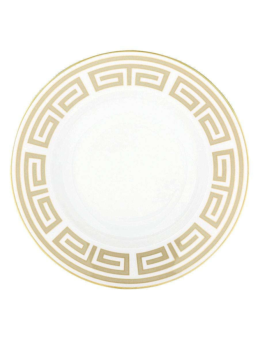 Labirinto Cachemire Soup Plate - Beige
